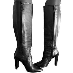 Stuart Weitzman Black Hyper Boots